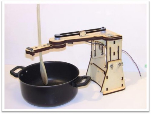 Automatic pot stirrer - photo and patent 