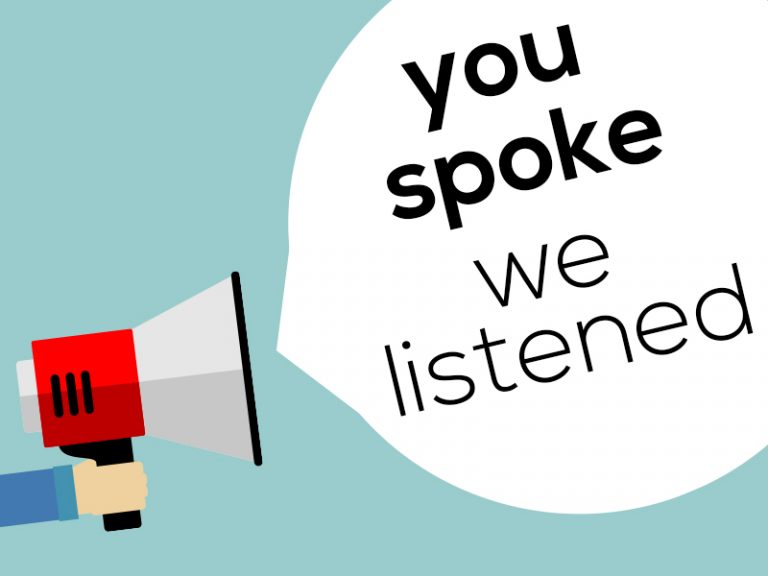 2017 Survey Results: You Spoke, We Listened