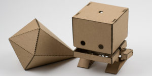 Laser Cut Natural Cardboard TJBot