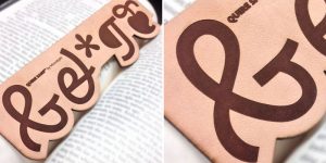 Make Bookmarks - Laser Cut Leather