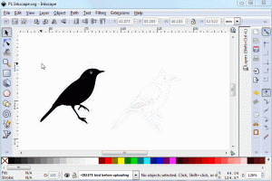 how to turn a png into a vector inkscape