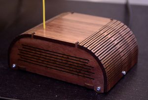 Electronics Project Boxes 9 - Wood Radio Enclosure